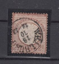 QH24452/ GERMANY REICH – EAGLE - MI # 21b USED – JASHKE CERTIFICATE – CV 880 $