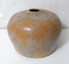 ancien vase boule en grès