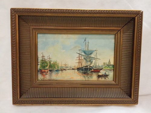 Tableau ancien huile - ancien,
