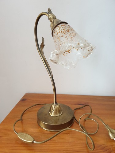 Belle lampe col cygne vintage