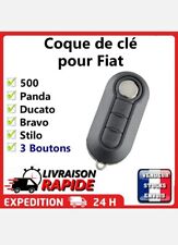Coque Clé pour Fiat 500 Panda