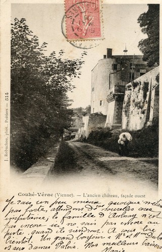 24227 cpa couhé vérac - couhé,