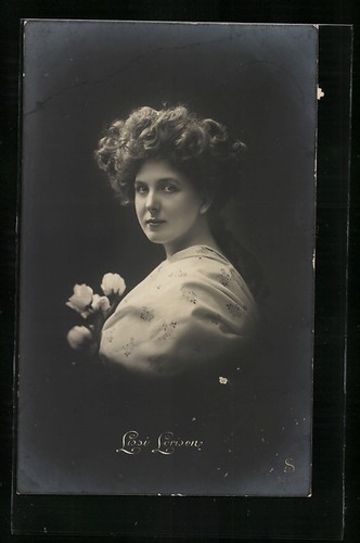 Carte postale actrice - carte, de