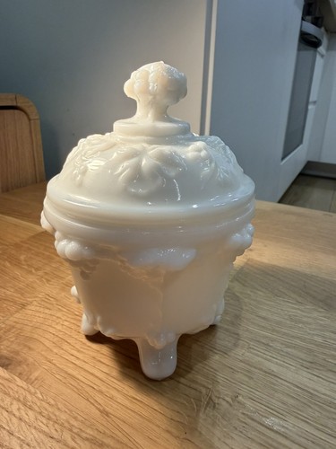 Bonbonnière opaline - bonbonnière, en
