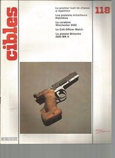CIBLES N°118 FUSIL DE CHASSE A REPETITION / PISTOLETS MITRAILLEURS HOTCHKISS