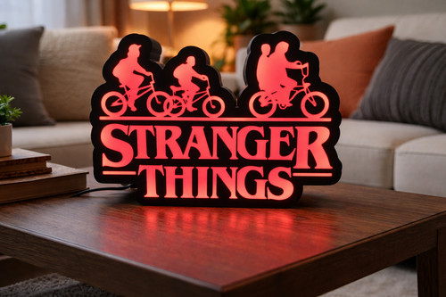Lightbox stranger things pour - stranger,