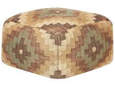 Pouf avec Motif Oriental 50 x
