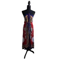 Women's Raga Dress XS Red Blue