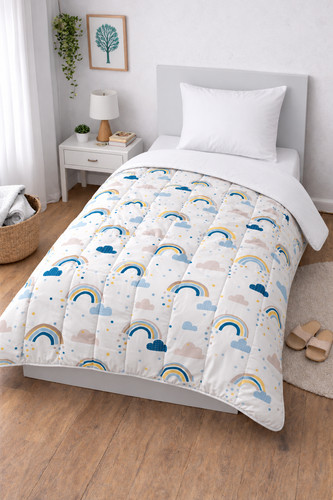 Couette légère imprimée