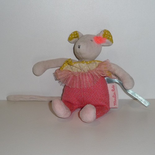Doudou souris moulin roty - doudou,