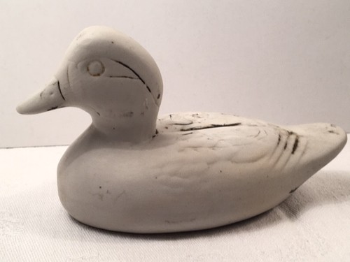 Canard porcelaine blanche - canard,