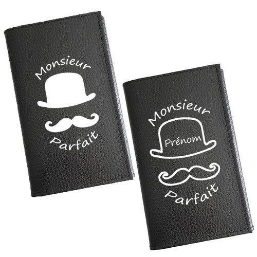 Etui porte carte grise - carte, cuir