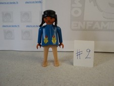 PLAYMOBIL vintage western indiens femme squaw famille du set 3396 de 1989 #2