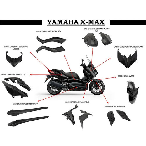 Carrosserie carenage yamaha - carrosserie/carenage,