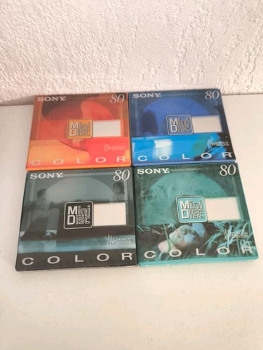 Lot mini disc - 4x,