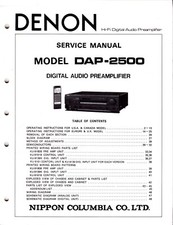 Original Denon DAP-2500