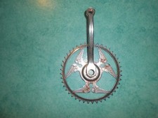 Pédalier droit 44 dents 16 cm Motobécane AV3 neuf ancien stock