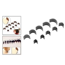 10 Pièces En Cuir En Métal