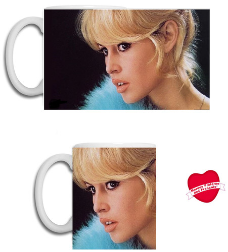 Mug céramique brigitte - céramique, bardot