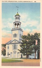 ETATS UNIS BENNINGTON OLD FIRST CONGREGATIONAL CHURCH