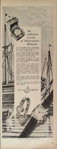 Ulysse nardin publicité - nardin,