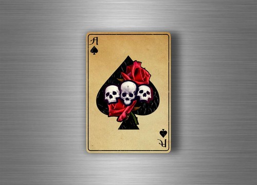 Autocollant sticker biker