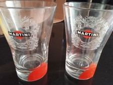 2 verres martini  blanc