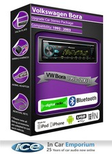 VW Bora Radio DAB, Lecteur De CD USB AUX Pioneer, Kit Bluetooth