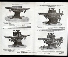 BOURGES (18) MACHINES-OUTILS à bois "COMPTOIR INDUSTRIEL DU BERRY" Tract 1920