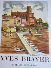 BRAYER AFFICHE LITHO ALBI LA