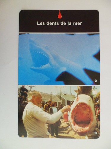 Carte fiche cinema - carte, epouvante