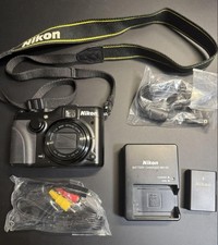 Appareil photo numérique Nikon COOLPIX P7100 noir très bon état avec accessoires