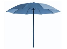 Proloisirs Parasol pour Jardin Inclinable Diamètre 270CM Bleu, Meubles