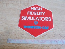 Autocollant THOMSON-CSF - HIGH
