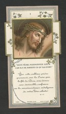 IMAGE PIEUSE JESUS SUR LA CROIX BOUASSE JEUNE N° 1 mon pere pardonnez leur