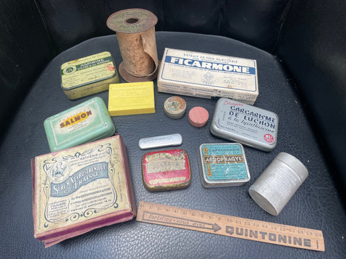 Lot boites objets de - 14, &