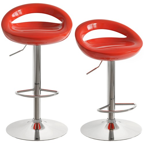 Homcom lot tabourets de - 2,