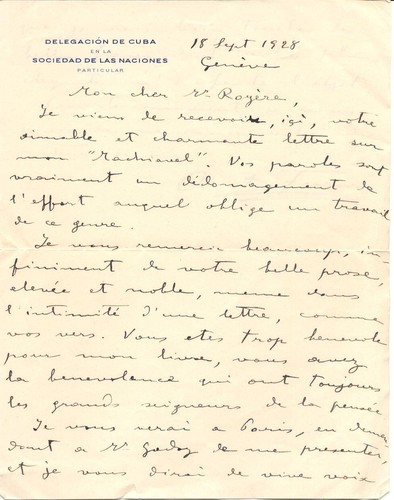 Lettre autographe oreste - autographe, d'oreste