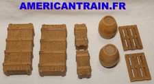 Caisses tonneaux et palette