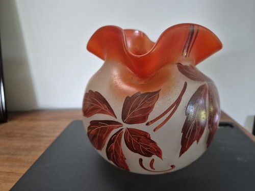 Vase legras signé leg - vase,