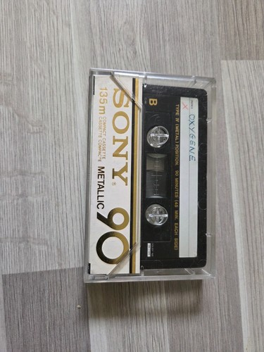 Audio vintage sony metallic - k7,