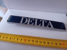 LOGO INSIGNE DELTA LANCIA MÉTALLIQUE 18,5cm