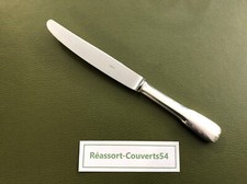 grand couteau de table ARGENTAL modèle UNIPLAT / VIEUX PARIS métal argenté 24,5