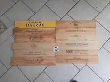 Lot de 12 estampes bois