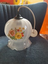 ANCIEN LUSTRE SUSPENSION VERRE