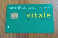 ANCIENNE CARTE A PUCE OBERTHUR VITALE DEMONSTRATION B.E !!!