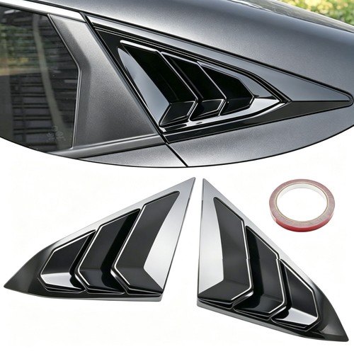 Black racing style rear side - rear,