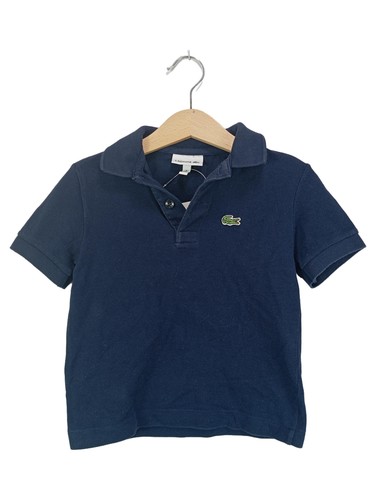 Lacoste polo enfant bleu laine - enfant,