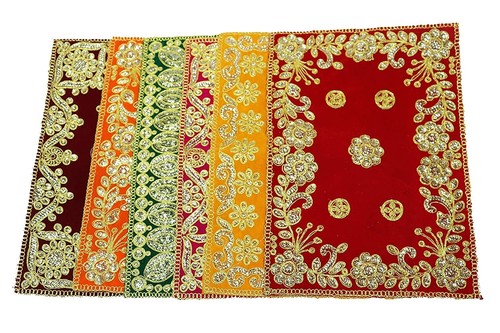 Tissu puja assan - assan, velvet