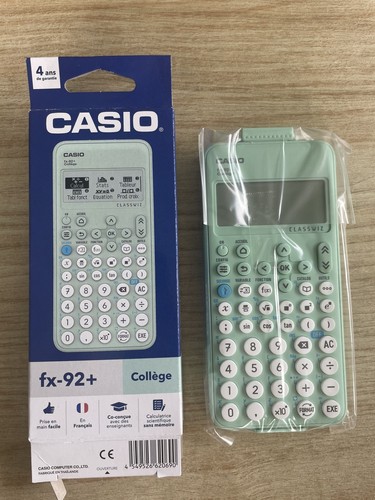 Calculatrice casio 92 - calculatrice, fx